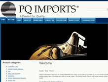 Tablet Screenshot of pqimports.co.nz